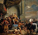 Ferdinand Bol Consul Titus Manlius Torquatus Beheading His Son painting